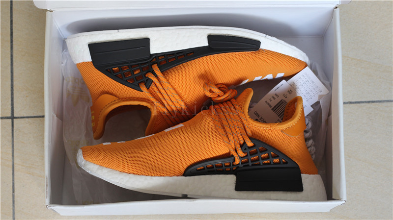 Original Pharrell Williams NMD Human Race TANGERINE